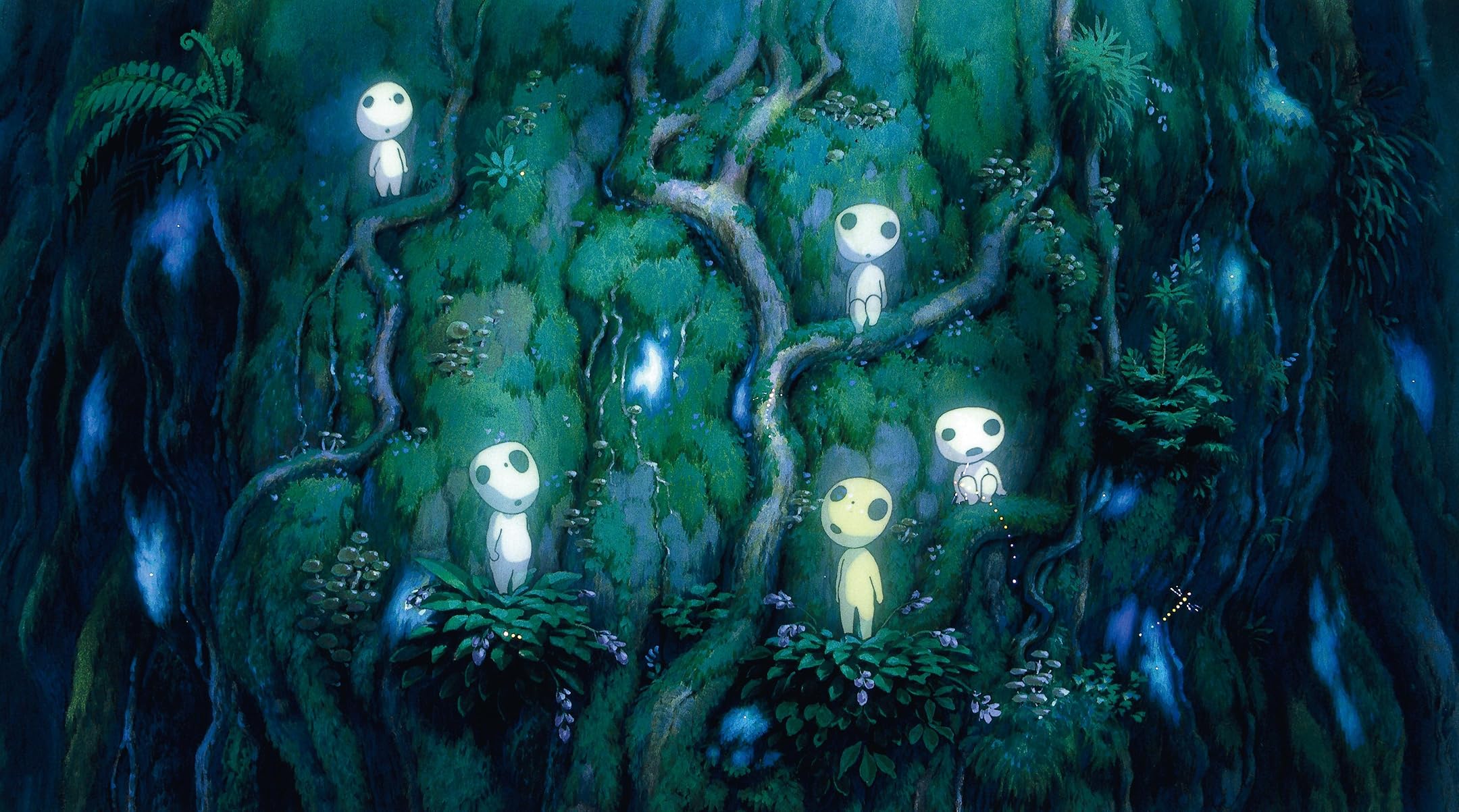 The clash between human forces and the gods of the forest