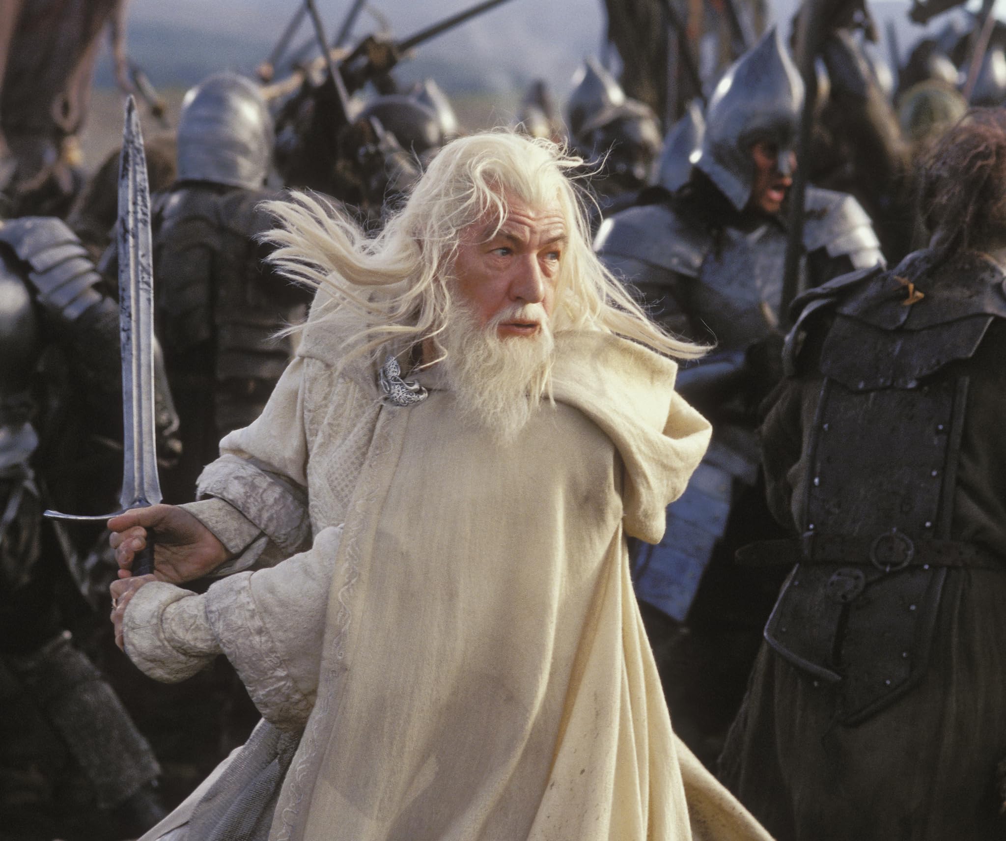 Return of the King still of Aragorn leading the final stand