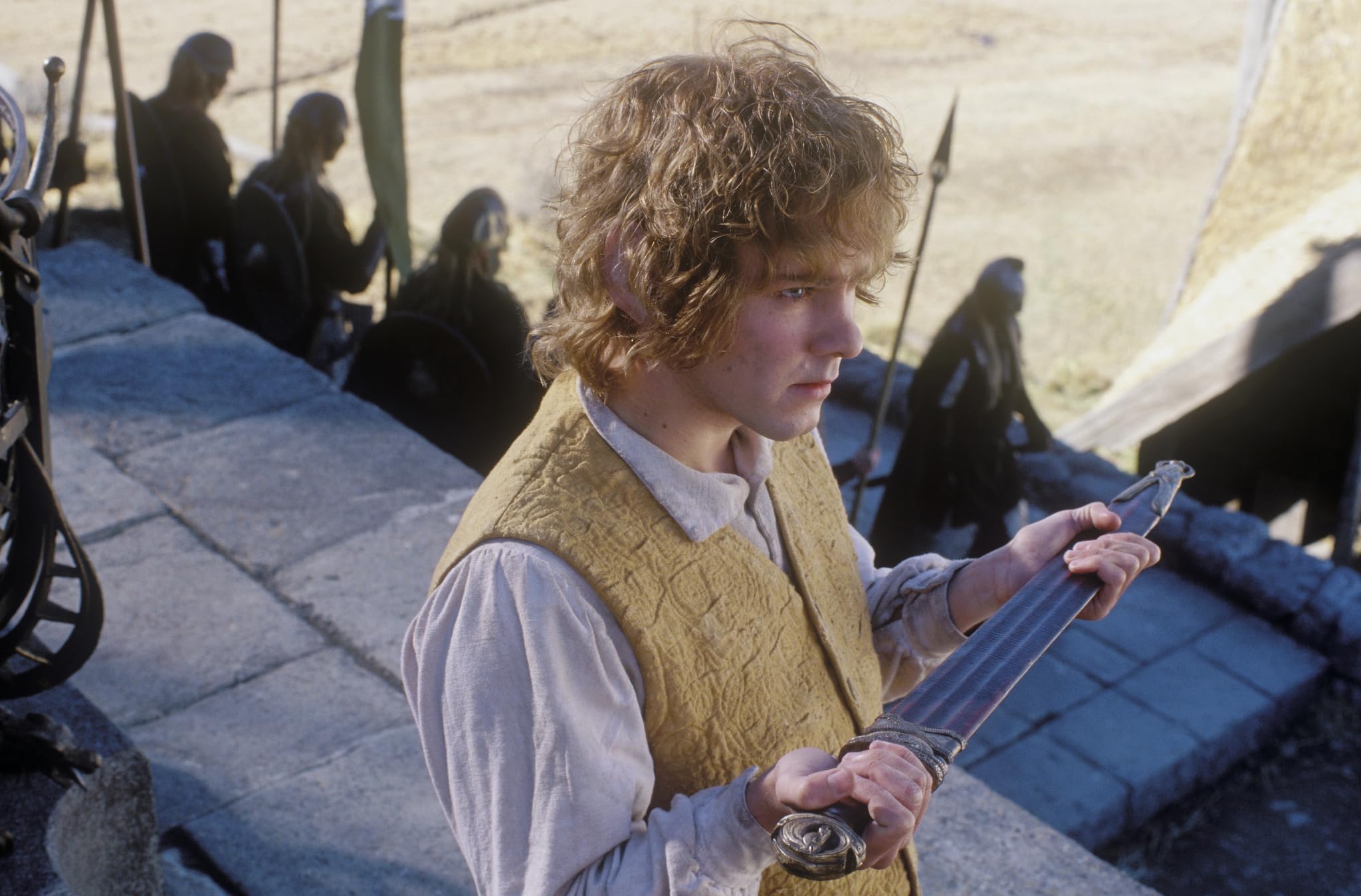 Return of the King still depicting the destruction of the One Ring