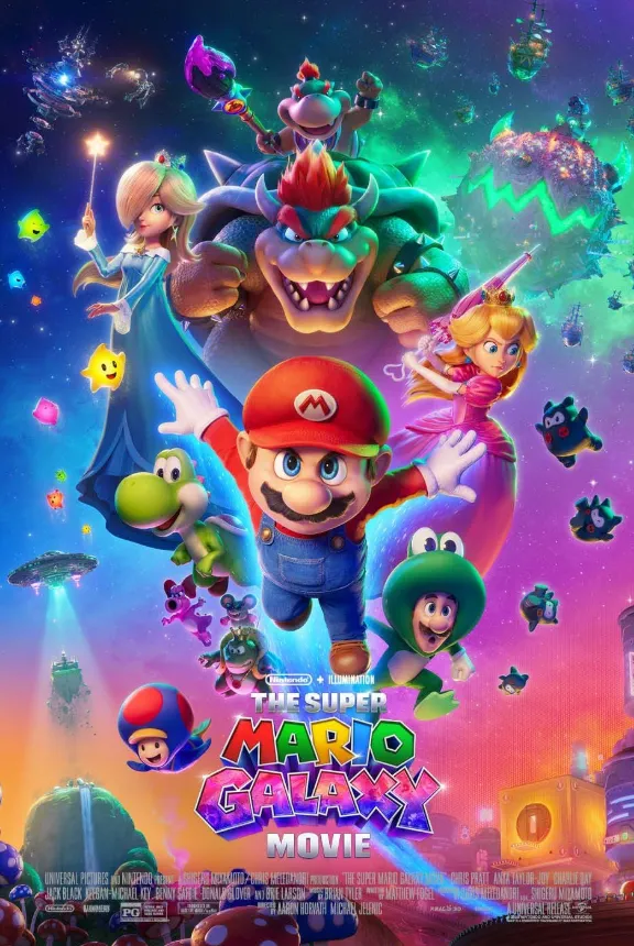 The Super Mario Galaxy Movie poster